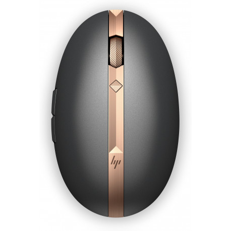 HP Spectre 700 - Souris rechargeable - Noir cuivré - témoin batterie faible - Autonomie jusqu'à 11 semaines