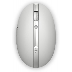 HP Spectre 700 - Souris rechargeable - Argent - témoin batterie faible - Autonomie jusqu'à 11 semaines