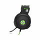 HP Pavilion 600 - Casque filaire gaming - Noir/vert