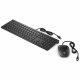 HP Pavilion 400 - Kit Clavier filaire QWERTY + souris filaire