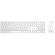 HP Pavilion 800 - Kit Clavier et souris sans fil - Blanc