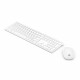 HP Pavilion 800 - Kit Clavier et souris sans fil - Blanc