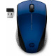 HP 220 - Bleu - Souris sans fil - Résolution capteur 1300 dpi - 3 boutons - autonomie jusqu'à 15 mois en usage quotidien