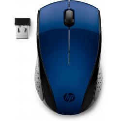 HP 220 - Bleu - Souris sans fil - Résolution capteur 1300 dpi - 3 boutons - autonomie jusqu'à 15 mois en usage quotidien