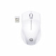 HP 220 - Blanc - Souris sans fil - Résolution capteur 1300 dpi - 3 boutons - autonomie jusqu'à 15 mois en usage quotidien