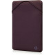 HP Housse de protection réversible pour PC portable 15,6" - Violet - en néoprène durable