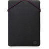 HP Housse de protection réversible PC portable 14,1" - Violet - en néoprène durable