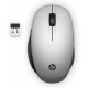 HP Dual Mode Silver Mouse 300 - Souris - connection à deux ordinateurs via Bluetooth ou sans fil