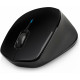 HP X4500 - Souris sans fil - Noir Metal - Design moderne