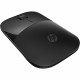 HP Z3700 - Souris sans fil - Noir - Durée de vie jusqu'à 16 mois avec une seule pile AA