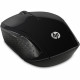 HP 200 Souris sans fil Noire - Forme Galbée - 1000 dpi - 2 piles AAA