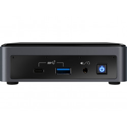 BAREBONE Intel NUC10i3FNKN - mini ordinateur de bureau - SLIM Intel Core i3 10110U 2.1 GHz - Intel UHD Graphics Thunderbolt