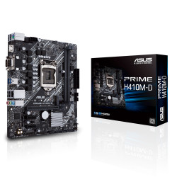 ASUS PRIME H410M-D - Carte mère - micro ATX - LGA1200 Socket - H410