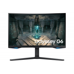 SAMSUNG ODYSSEY G6 - Ecran 27'' Gaming Incurvé - 2x HDMI - 1x DP - 2x USB - Hauteur réglable, pivotable et inclinable