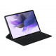 SAMSUNG Book Cover Keyboard Galaxy Tab S7+ S7FE S8+ - Noir - sans Touch Pad clavier non-amovible - EF-DT730BBEGFR