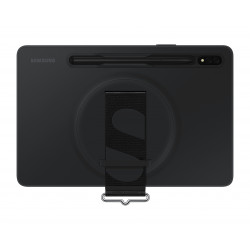 SAMSUNG Strap Cover Tab S8 - Noir - Coque arrière avec lanière - EF-GX700CBEGWW