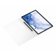 SAMSUNG Note View Cover Tab S7+ S7Fe S8+ Blanc - Book cover avec fenêtre transparente et tactile sur l'écran - EF-ZX800PWEGEU