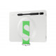 SAMSUNG Strap Cover Tab S8 Blanc - Coque arrière avec lanière - EF-GX700CWEGWW