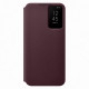 SAMSUNG Galaxy S22+ Smart Clear View Cover - Bordeaux - EF-ZS906CEEGEW