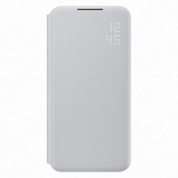 SAMSUNG Galaxy S22+ Smart Led View Cover - Gris clair - EF-NS906PJEGEW