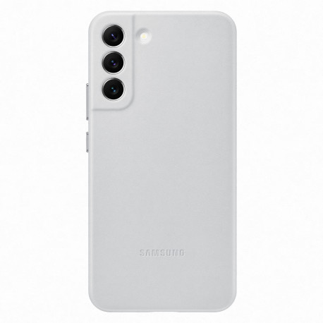 SAMSUNG Galaxy S22+ Coque en cuir - Gris clair - EF-VS906LJEGWW