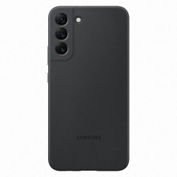 SAMSUNG Galaxy S22+ Coque Silicone - Noir - EF-PS906TBEGWW