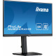 IIYAMA XUB2494HS-B2 - Ecran 23,8" - 1x HDMI - 1x DisplayPort - Réduction lumière bleue - Hauteur réglable - Pivotable