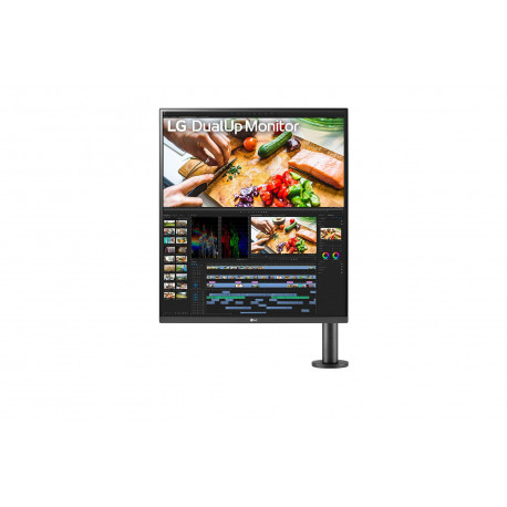 LG 28MQ780-B - Ecran 28" - 16 9 - LED - QHD - 2xHDMI - DsiplayPort - USB-C - Pied ergonomique réglable