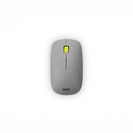 Acer Vero - Souris Grise sans fil - 3 boutons - 30 % de matériaux recyclés - Jusqu`à 1200 dpi - Pile