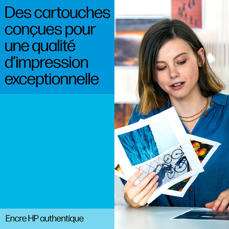 HP C2P06AE#UUS  HP 62 cartouche d'encre trois couleurs authentique