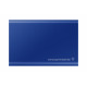 SAMSUNG SSD Externe T7 - 500Go - bleu indigo - USB 3.2 - Gen. 2 - MU-PC500H WW