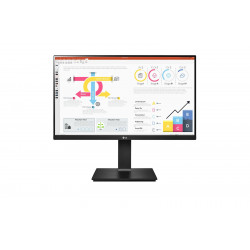 LG Ecran 24" QHD - 300cd m2 - HDMI - DP - USB-C 2xUSB 3.0 - Energy Saving - Inclinable - Hauteur réglable