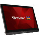 ViewSonic Ecran 15,6" TD1630-3 HD - Tactile capacitif 10 Points - VGA HDMI - Haut-parleurs - VESA 75x75mm