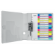 LEITZ Intercalaires imprimables A4 maxi 12 touches