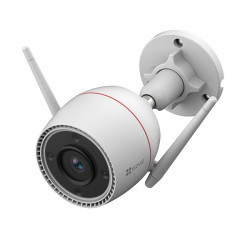 EZVIZ Caméra d'exterieur fixe Wi-Fi - H3C 2K - Vision nocturne couleur - Détection des formes humaines par IA