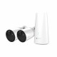 EZVIZ Pack 2 caméras Wifi + Station Duo Pack BC1-B2 Batterie 12900mAH - 2MP - Micro - Détection mouvements - Sirène - CS-BC1-B2