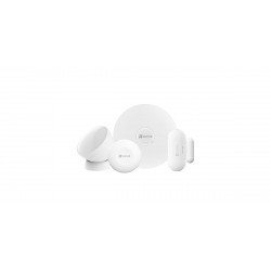 EZVIZ Home Sensor Kit d'alarme 4 détecteurs - 1 x Hub 1 x Détecteur PIR 1 x Détecteur ouverture fermeture - télécommande