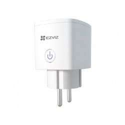 EZVIZ Prise connectée Wifi T30 - Blc 2.4Ghz 10A 2300W - Google Assistant Alexa - Programmable par application CS-T30-10A-EU