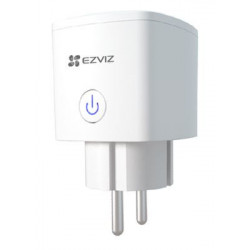 EZVIZ Prise connectée Wifi T30 A - 2.4Ghz 10A 2300W - Google Assistant - Alexa - Programmable par appli - Analyse consommation