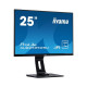 Moniteur IIYAMA 25'' - HDMI DisplayPort USB-HUB Pied Pivotable