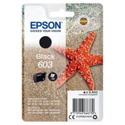 EPSON 603 Cartouche Etoile de Mer Noir 3,4ml Alarme