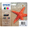 EPSON 603 Multipack Etoile de Mer 3,4ml Noir - 2,4ml Cyan, Magenta, Jaune