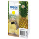 EPSON 604 Cartouche Ananas encre Jaune 2,4ml Alarme