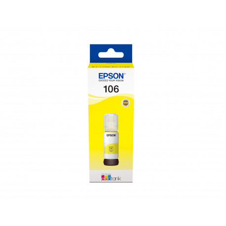 EPSON 106 Bouteille Encre Ecotank Jaune 70ml