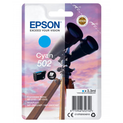 EPSON 502 Cartouche Encre Jumelles Cyan 3,3ml