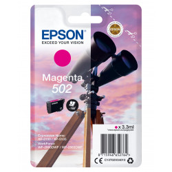 EPSON 502 Cartouche Encre Jumelles Magenta 3,3ml