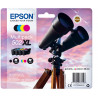 EPSON 502XL Multipack Jumelles Encre - Noir 9,2ml + Cyan, Jaune, Magenta 6,4ml
