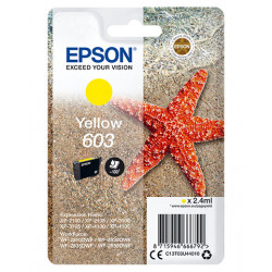 EPSON 603 Cartouche Etoile de Mer Jaune 2,4ml