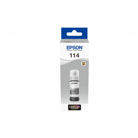 EPSON 114 Bouteille encre Ecotank Gris 70ml
