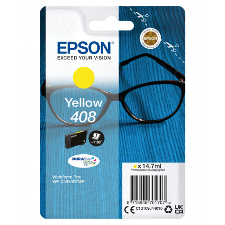 Epson 408 Encre - Lunettes - Jaune - 1100 pages